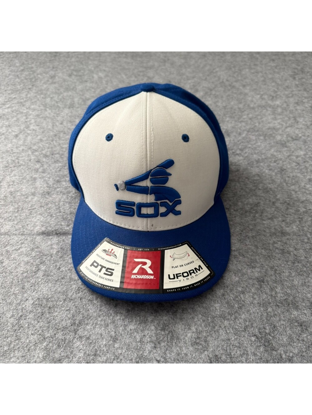 Rare Chicago White Sox SURGE Blue White Gray Vintage Snapback Richardson Cap - Picture 4 of 9